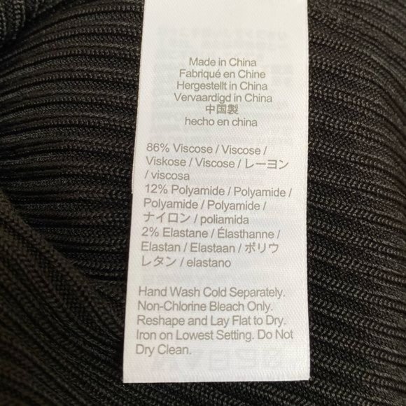 J. Crew Ribbed Squareneck Sweater Dress in Black Size Small NWT - Picture 12 of 13